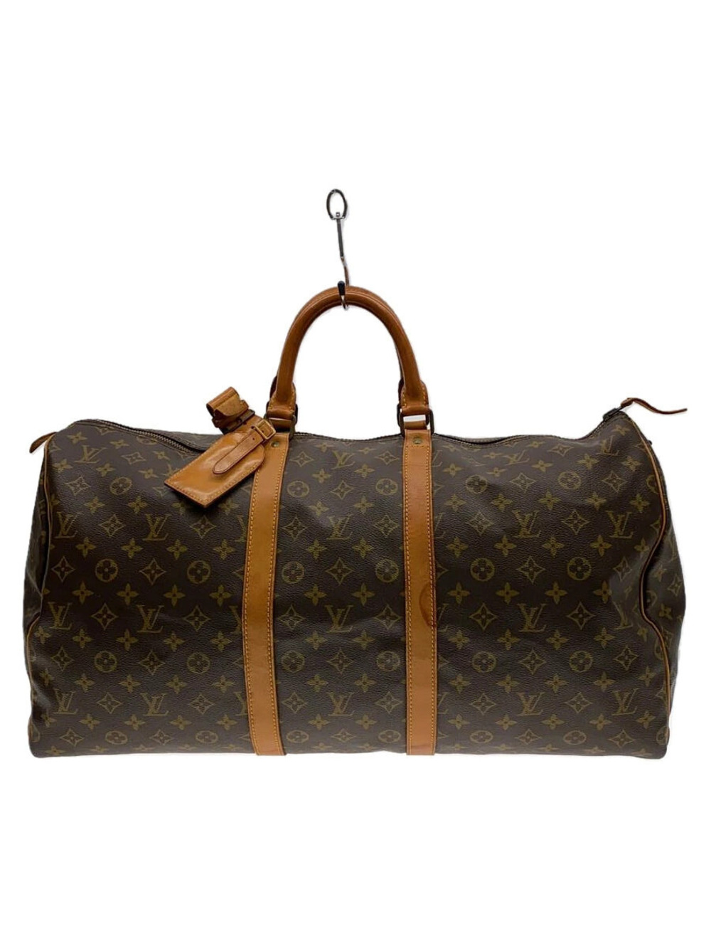 LOUIS VUITTON Keepall Monogram Canvas Brown All over